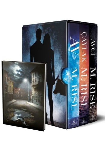 Av Serisi Kutulu Set - 3 Kitap Takım (Özel Defter Hediyeli)-Ciltsiz