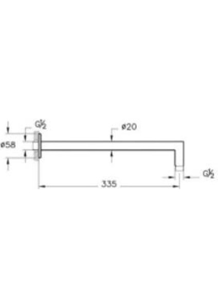 Altın Renkli 90° Duş Dirseği Duvardan Bağlantı, Şık ve Dayanıklı Tasarım fırsatları