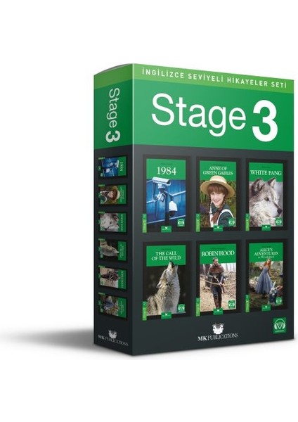 Ingilizce Seviyeli Hikayeler Seti - Stage-3