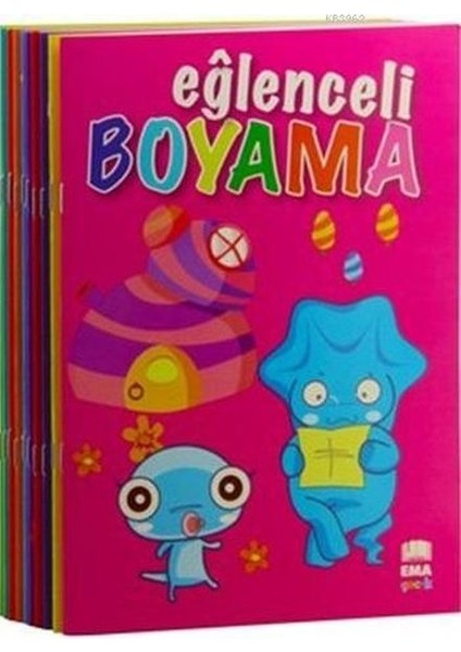 Eğlenceli Boyama Seti -10 Kitap