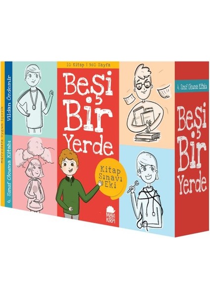 Beşi Bir Yerde - 4. Sınıf Seti - 10 Kitap