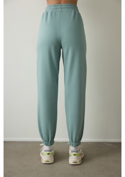 Mint Çift Dikişli Oversize Jogger Eşofman Altı modelleri