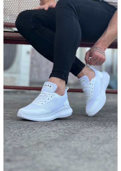 Beyaz Triko Erkek Spor Ayakkabı modelleri
