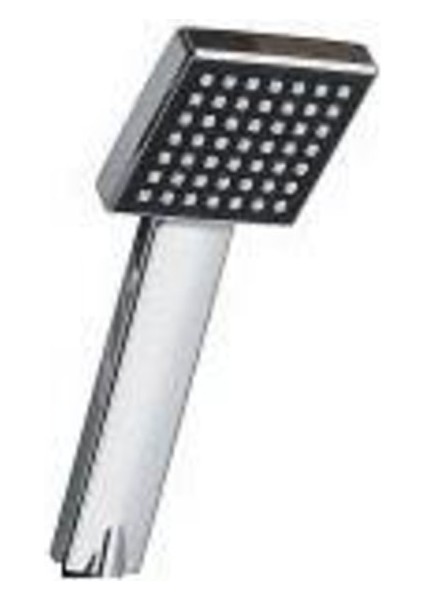 Şık Siyah Krom Lüks Duş Başlığı ve El Başlığı, Göz Alıcı Tasarım