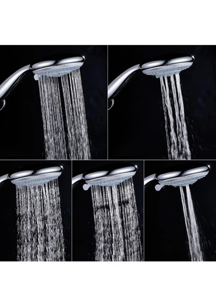 Krom Duş Başlığı ve Hortum Seti, Şık ve Dayanıklı Bileklikli Tasarım fiyatları