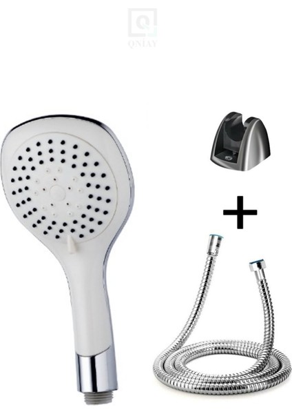 Çok Fonksiyonlu Duş Seti ST1000 Başlık, Mafsal ve Hortum ile Çoklu Kullanım