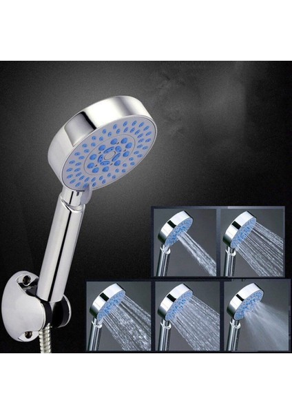 5 Fonksiyonlu Duş Başlığı ve Hortumlu Krom Mafsal Takımı modelleri