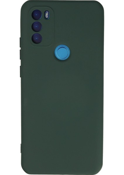 Zengezur Newface General Mobile Gm 21 Plus Kılıf Nano Içi Kadife Silikon - Koyu Yeşil