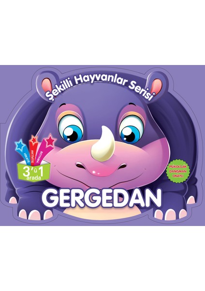 Şekilli Hayvanlar Serisi - Gergedan
