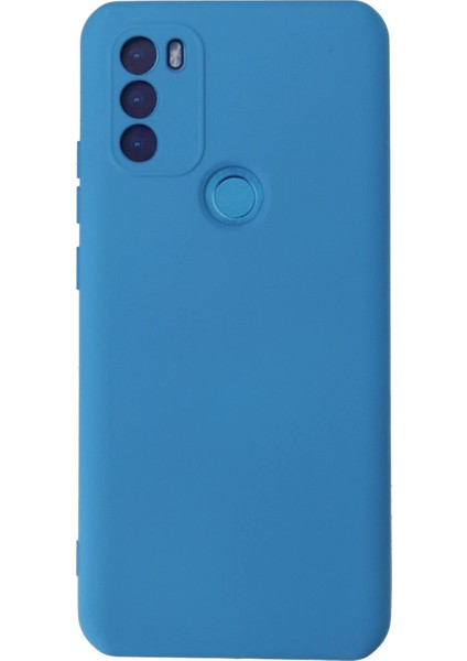 Zengezur Newface General Mobile Gm 21 Plus Kılıf Nano Içi Kadife Silikon - Mavi