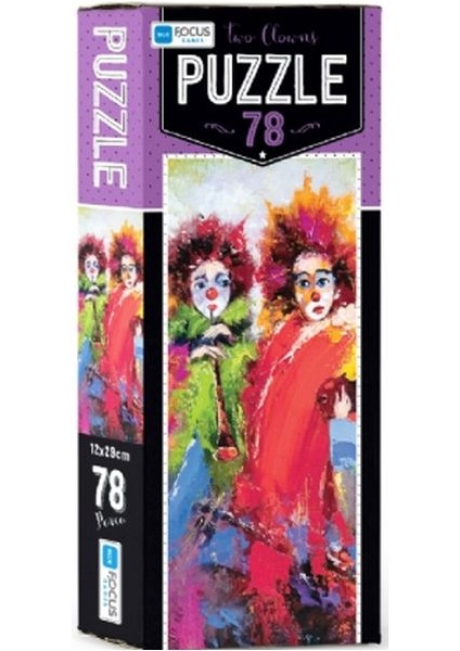 Two Clowns - Puzzle 78 Parça