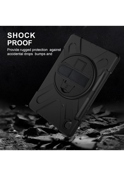 Zengezur Newface Samsung Galaxy P610 Tab S6 Lite 10.4 Kılıf Amazing Tablet Kapak - Siyah indirimleri