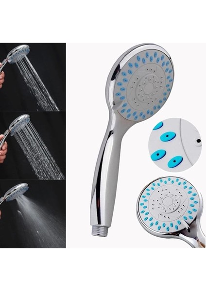 Krom Duş Seti, Deniz Fonksiyonlu Başlık, Eko Mafsal ve Hortum ile Konforlu Banyo fiyatları