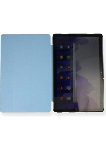 Zengezur Newface Samsung Galaxy T970 Tab S7 Plus 12.4 Kılıf Tablet Smart Kılıf - Mavi modelleri