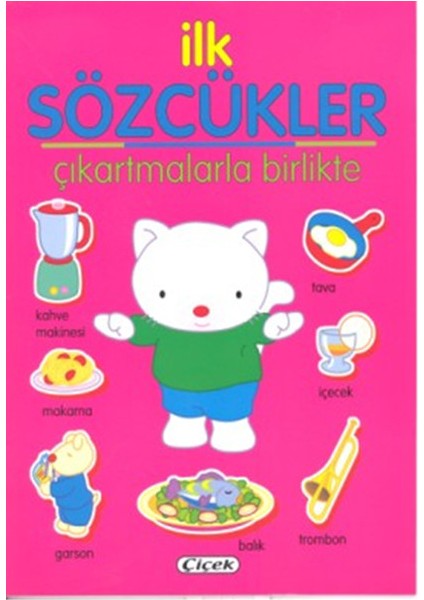 Ilk Sözcükler - Çıkartmalarla Birlikte Pembe