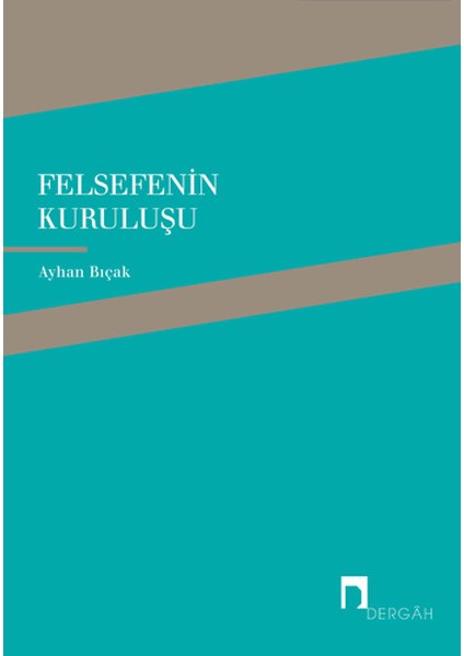 Felsefenin Kuruluşu
