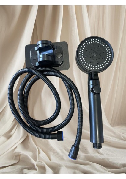 5 Fonksiyonlu Siyah Duş Başlığı ve Hortumlu Duş Seti, Pratik Kullanım fiyatları