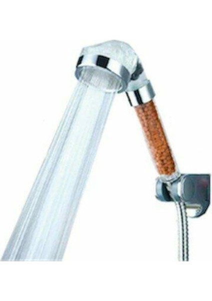 Şeffaf ve Boncuklu Küçük Duş Başlığı, Şık ve Fonksiyonel Tasarım