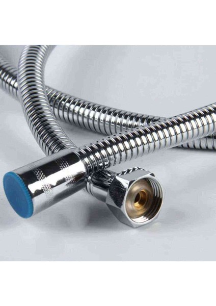 Kare Duş Başlığı Krom, Örgülü Hortum ve Dayanıklı Bağlantı ile Şık Banyo Seti fırsatları