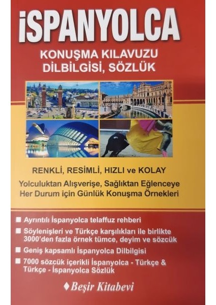 Ispanyolca Konuşma Kılavuzu Dil Bilgisi Sözlük