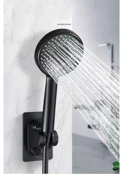 Ayarlanabilir Siyah Duş Başlığı Tutucu, Sağlam ve Pratik Tasarım modelleri