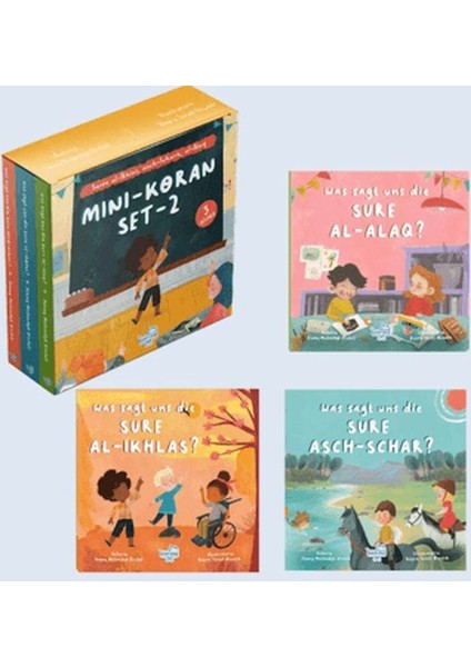 Mini Koran Set-2 Almanca Mini Meal Seti 2 (3 Kitap)