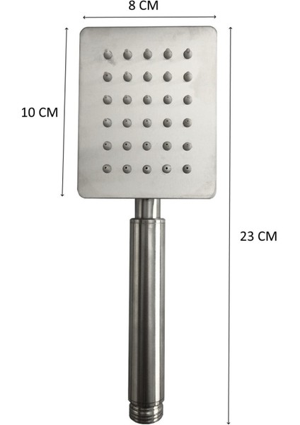 Krom Paslanmaz Duş Başlığı ve Siyah Duş Hortumu Seti fiyatları