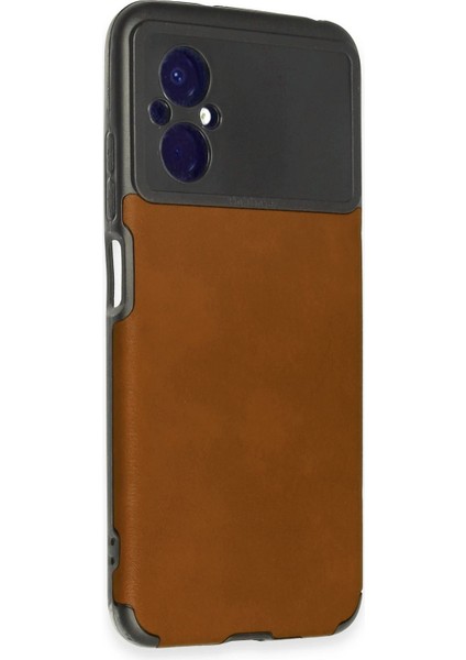 Zengezur Newface Xiaomi Poco M5 Kılıf Loop Deri Silikon - Kahverengi fiyatları