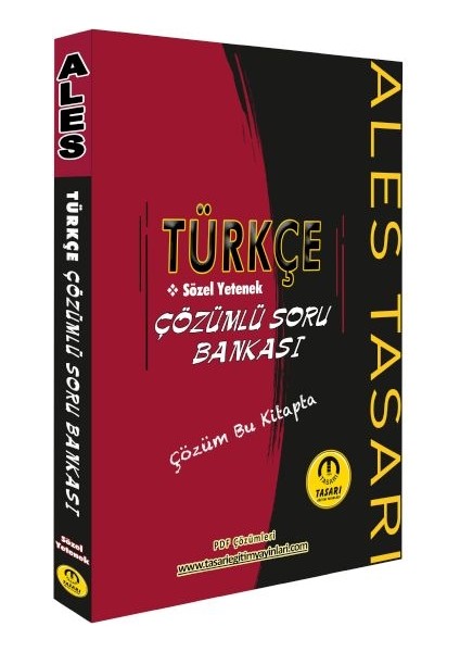 Tasarı Ales Türkçe Sözel Yetenek Soru Bankası Çözümlü