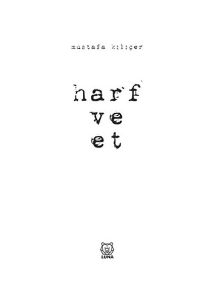 Harf ve Et