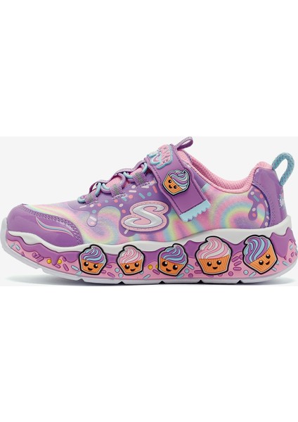 Cupcake Cutie Büyük Kız Çocuk Mor Spor Ayakkabı 303627L Lvmt