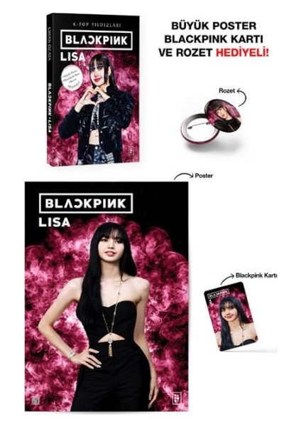 Blackpink Lisa - K-Pop Yıldızları