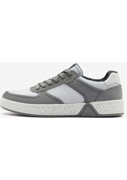 Mark Nason: Alpha Cup - Tavin Erkek Gri Sneakers 222187 Gyw