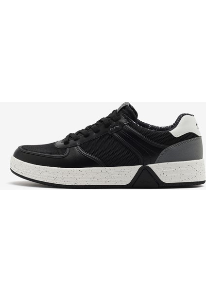 Mark Nason: Alpha Cup - Tavin Erkek Siyah Sneakers 222187 Blk