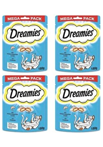 Somonlu Kedi Ödül Maması 180 gr 4 Adet Yetişkin ve Yavru Kedilere Uygun Besleyici fiyatları