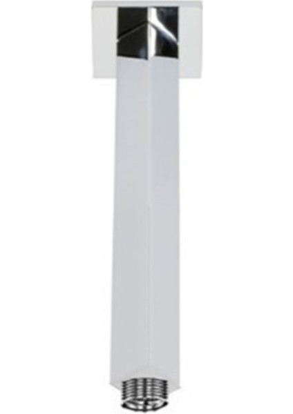 Tavandan 168 mm Kare Duş Başlığı Borusu, Şık ve Dayanıklı Tasarım