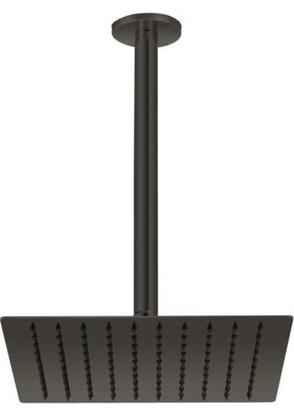 Modern Siyah Duş Seti, Tavandan 250X250, Şık ve Kullanışlı Tasarım.