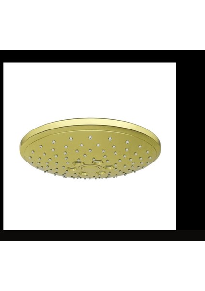 Sarı Renkli 2 Fonksiyonlu Duş Başlığı, Konforlu ve Şık Tasarım