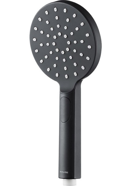 3 Fonksiyonlu Oval Siyah El Duş Başlığı KE121-B