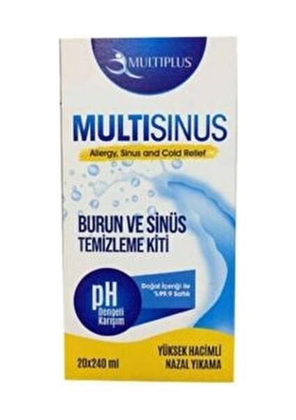 Burun ve Sinüs Temizleme Kiti 20 Adet 240 ml Bebek Sağlığına Uygun Yüksek Hacim fiyatları