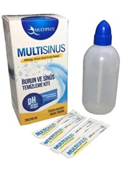 Burun ve Sinüs Temizleme Kiti 20 Adet 240 ml Bebek Sağlığına Uygun Yüksek Hacim modelleri