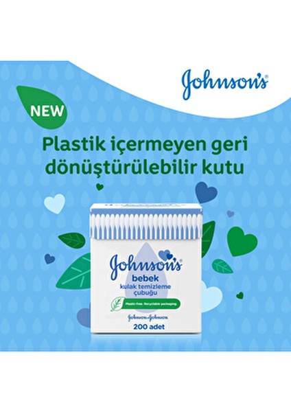 Kulak Temizleme Çubuğu 200 Adet Yumuşak Pamuksu Doku Hassas Ciltler İçin modelleri