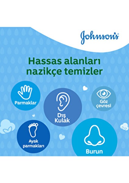 Kulak Temizleme Çubuğu 200 Adet Yumuşak Pamuksu Doku Hassas Ciltler İçin