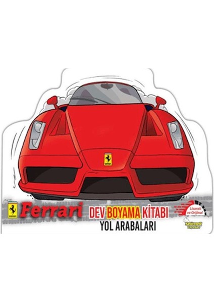 Ferrari Dev Boyama Yol Arabaları