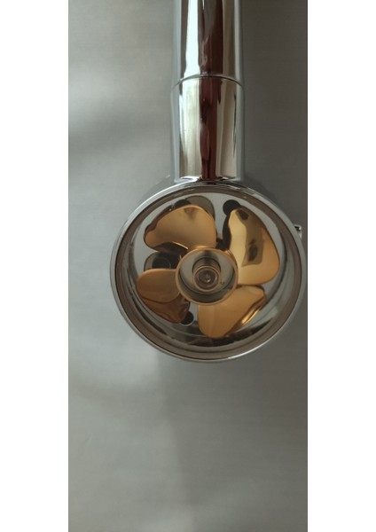 Metalik El Duşu Başlığı, Pervaneli, Milano 2'li Paket, Kaliteli ve Şık Tasarım