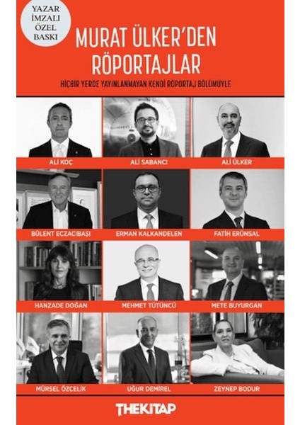 Murat Ülker’den Röportajlar (Ciltli)