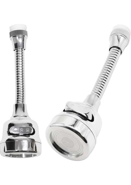 3 Kademeli Çok Renkli Tasarruflu Mutfak Musluk Başlığı
