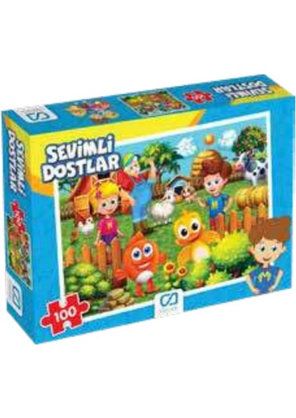 Sevimli Dostlar Puzzle 100