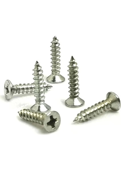 Klips, Menteşe, Ayak, Ağaç, Sunta Vidası 2,2X13 mm - Nikel 1000 Adet