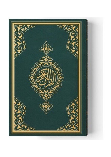 2 Renkli Çanta Boy Kur'an-I Kerim (Miklepsiz) Yeşil